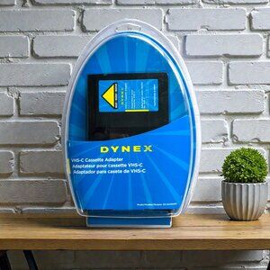 Dynex Dx-Da100611 Motorized Vhs-C Video Cassette Adapter Vintage - New & Sealed